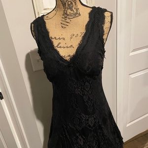 Betsy & Adam Black Formal Dress